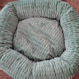 Handgemaakte groene donut
